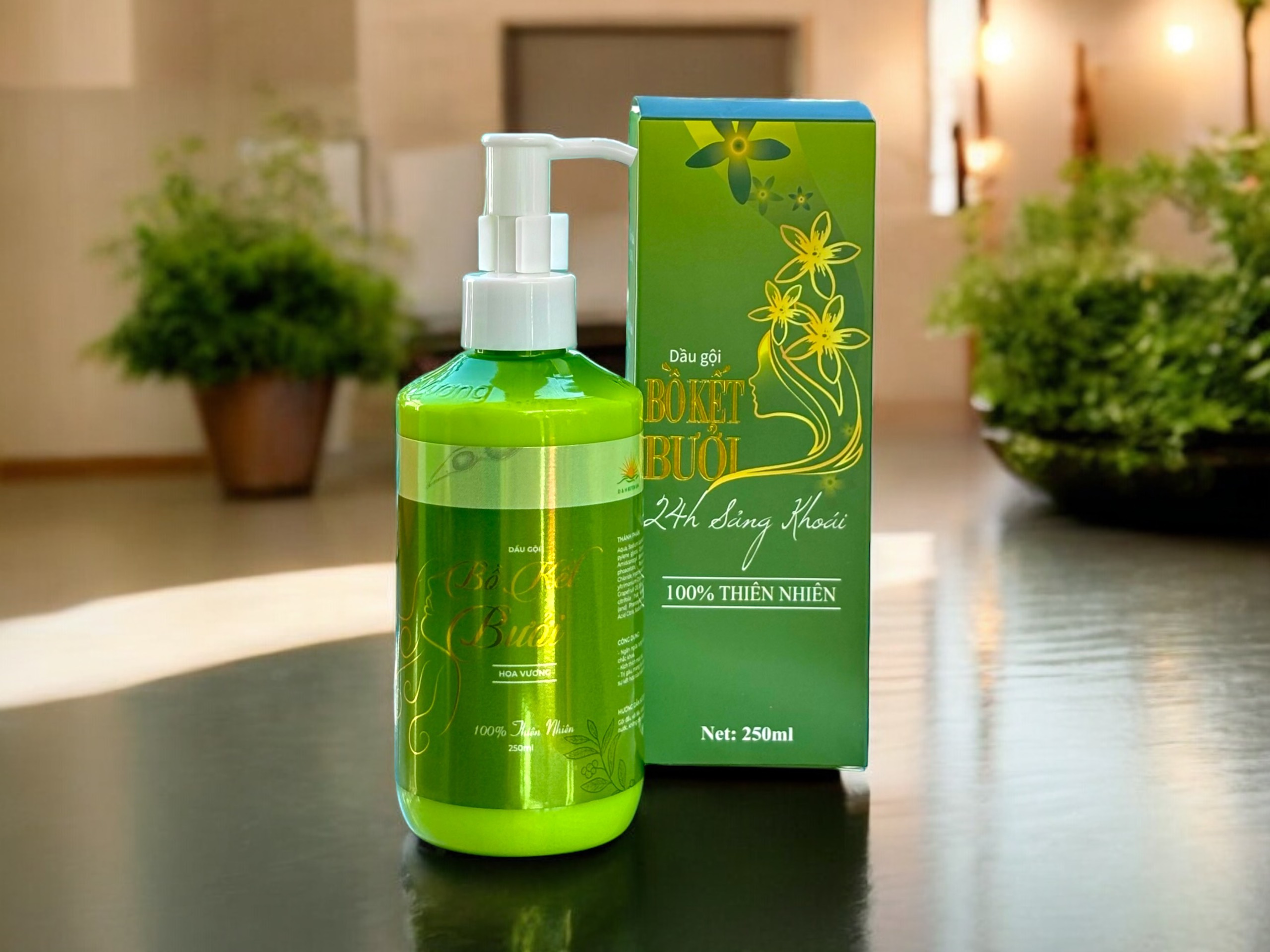 Dầu gội đầu bồ kết bưởi giảm gàu, giảm gãy rụng, kích thích mọc tóc - Ảnh 2