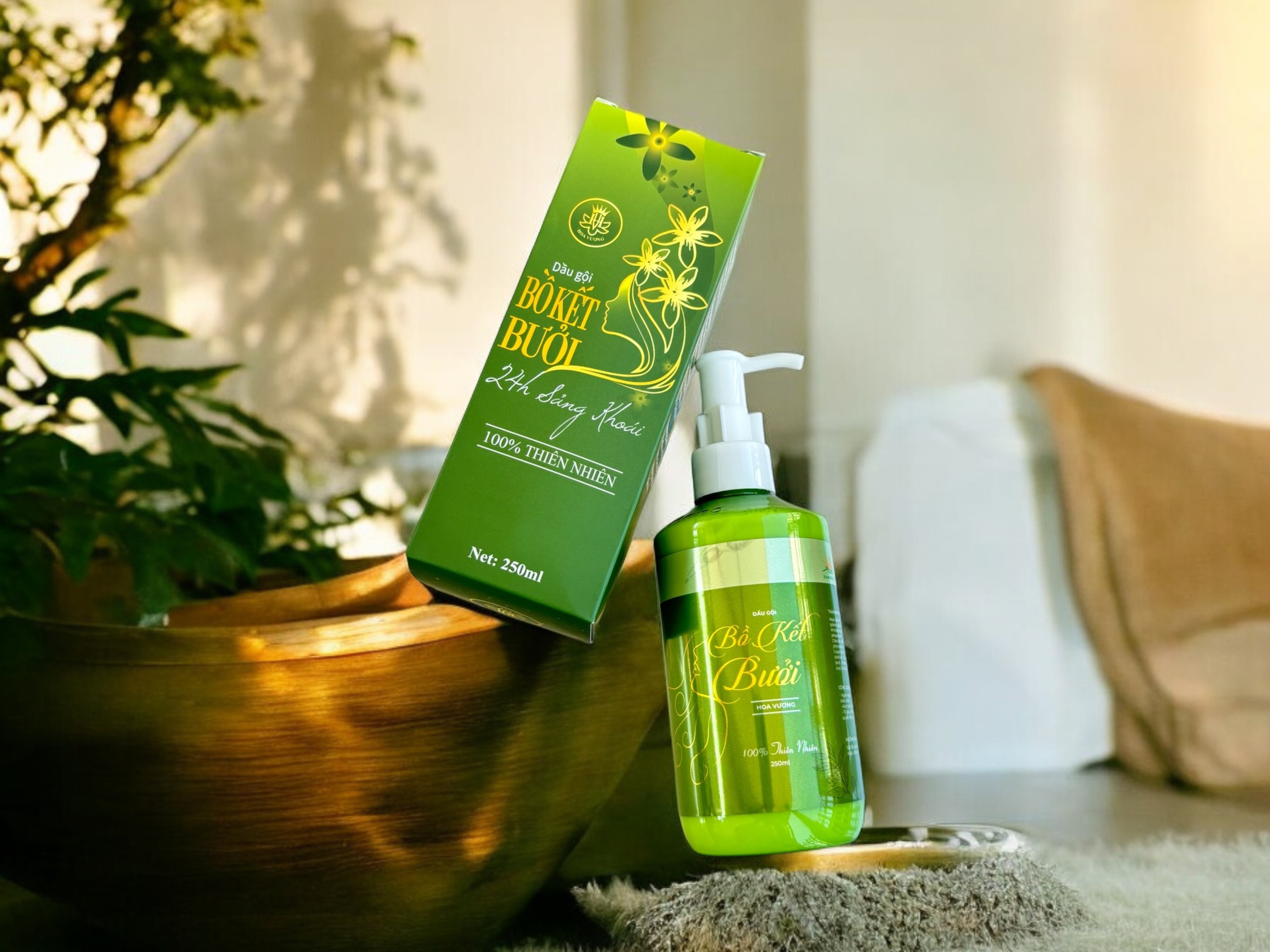 Dầu gội đầu bồ kết bưởi giảm gàu, giảm gãy rụng, kích thích mọc tóc - Ảnh 3