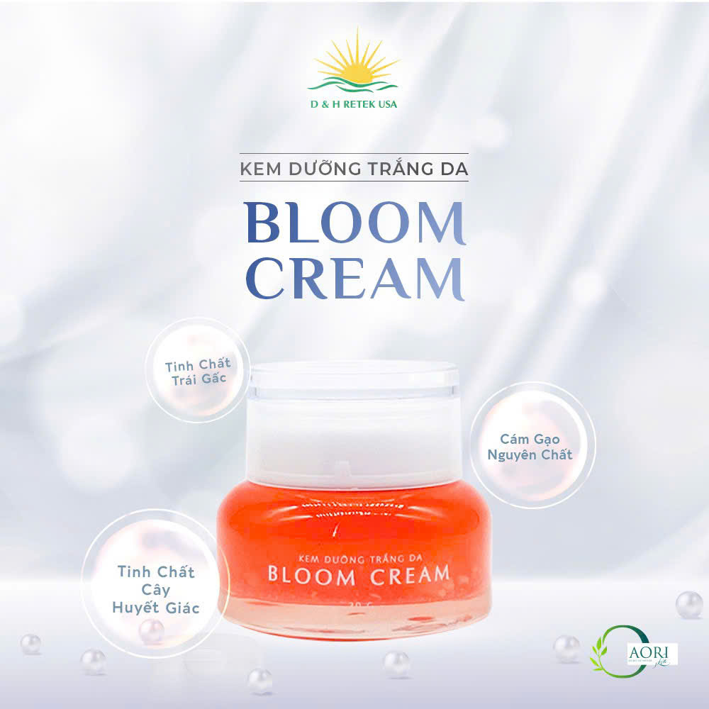 Kem dưỡng trắng da BLOOM CREAM - Ảnh 6