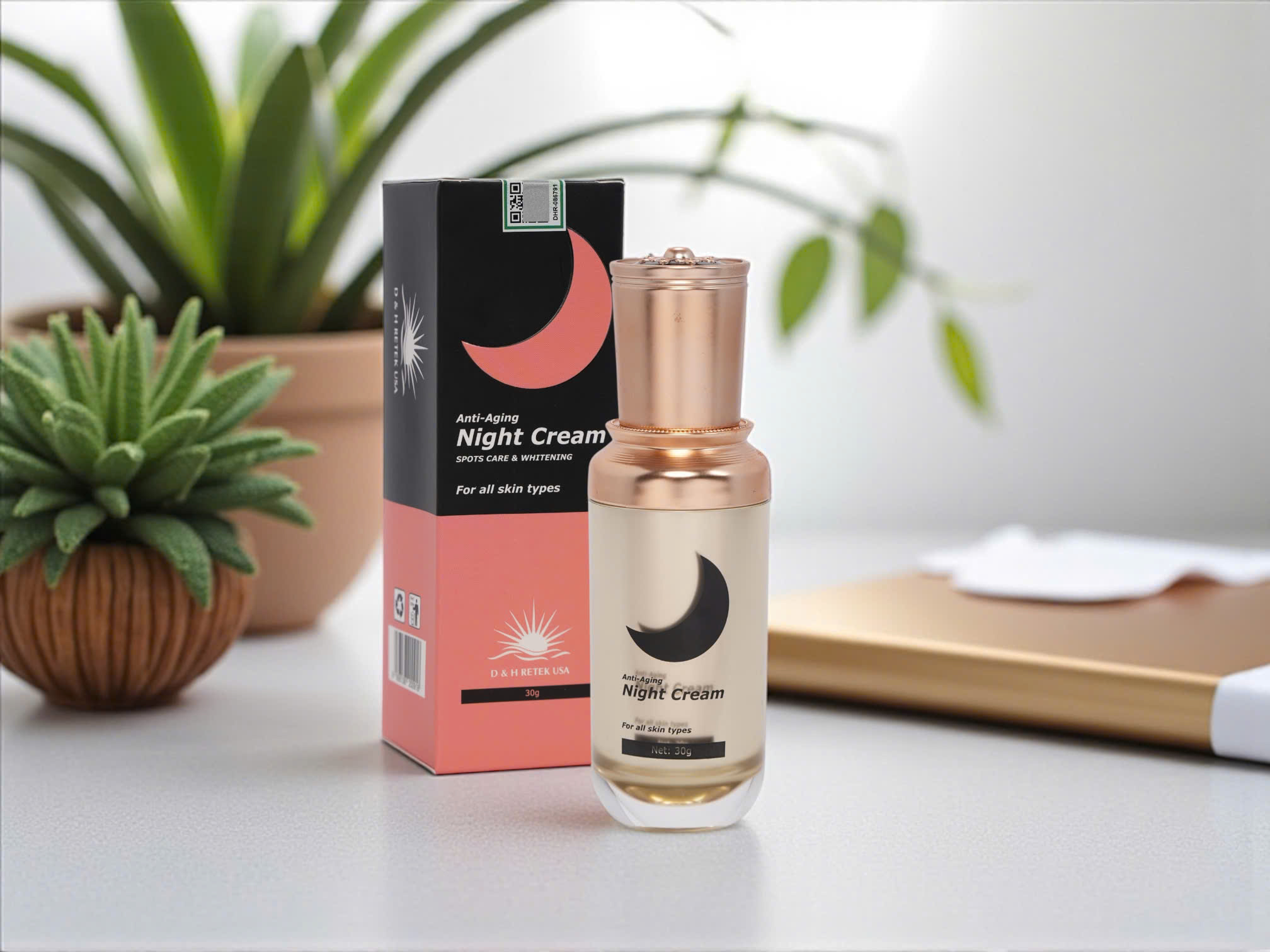 NIGHT CREAM kem hỗ trợ chống lão da ban đêm - Ảnh 3