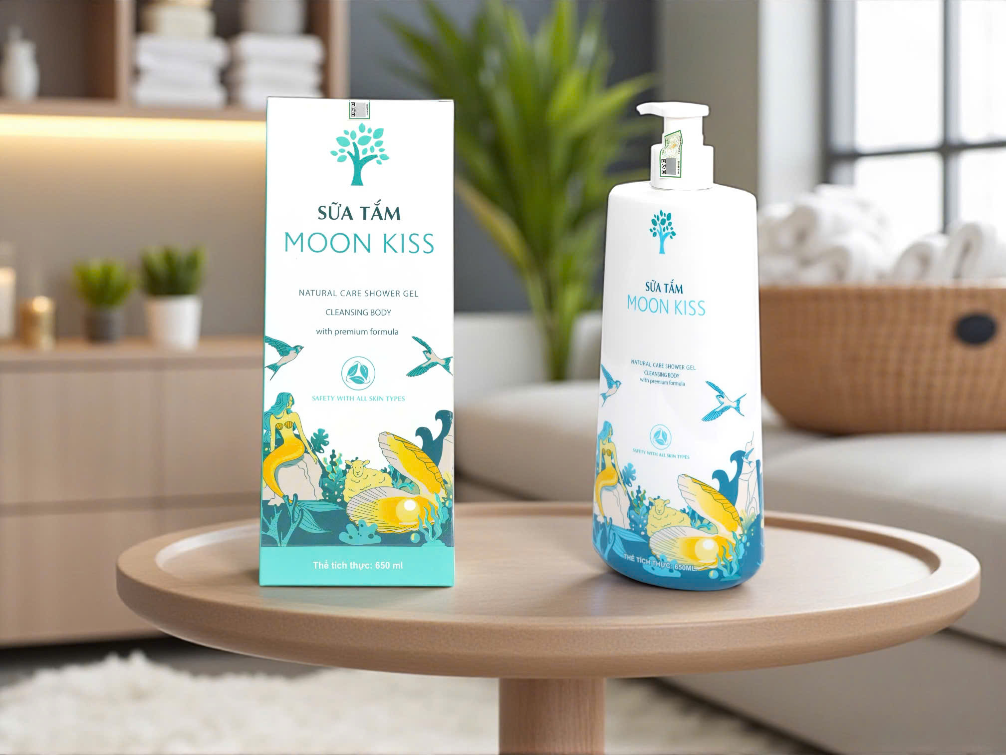 Sữa tắm Moon Kiss "Ngọc trai" - Ảnh 3