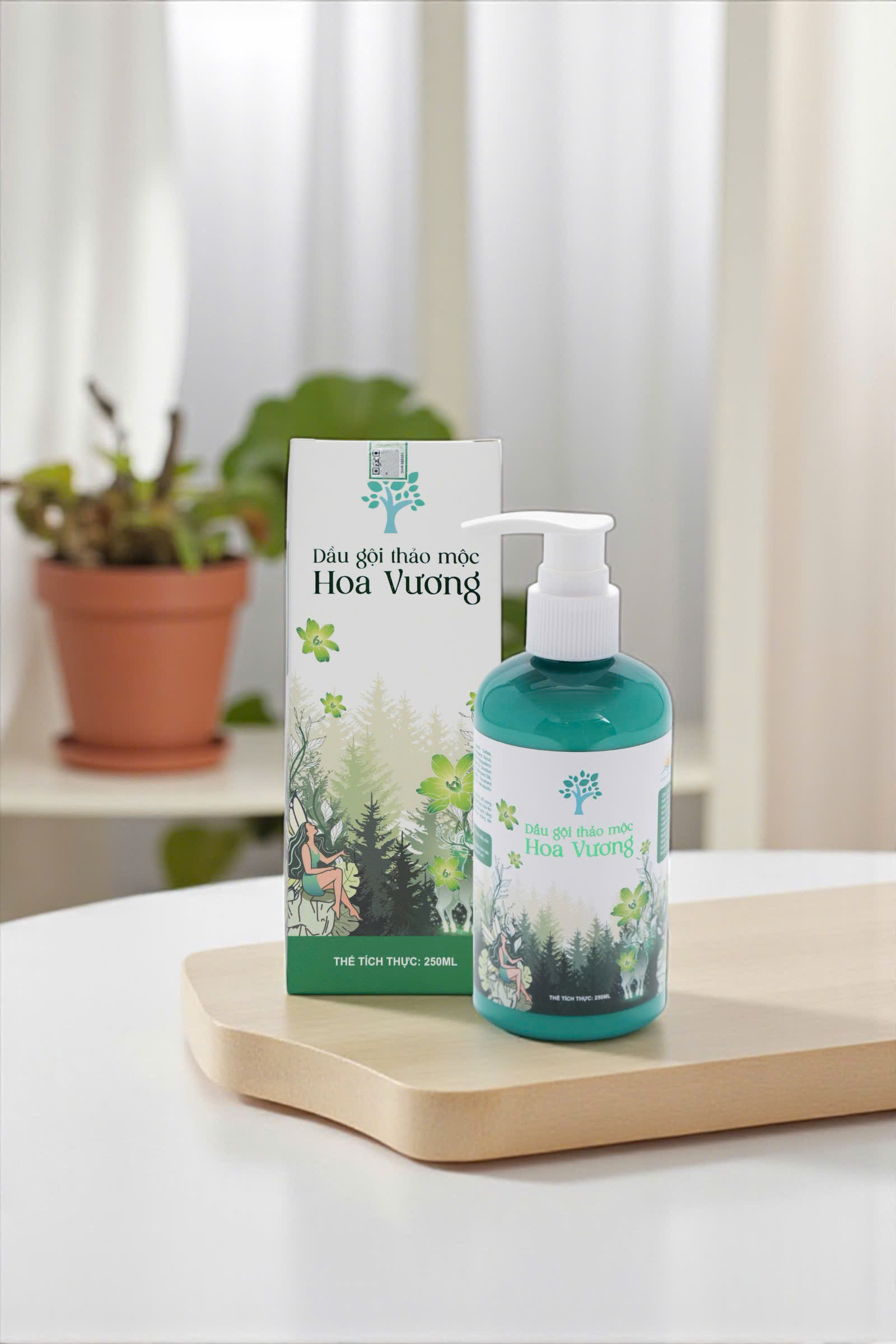 Dầu Gội Thảo Mộc Hoa Vương