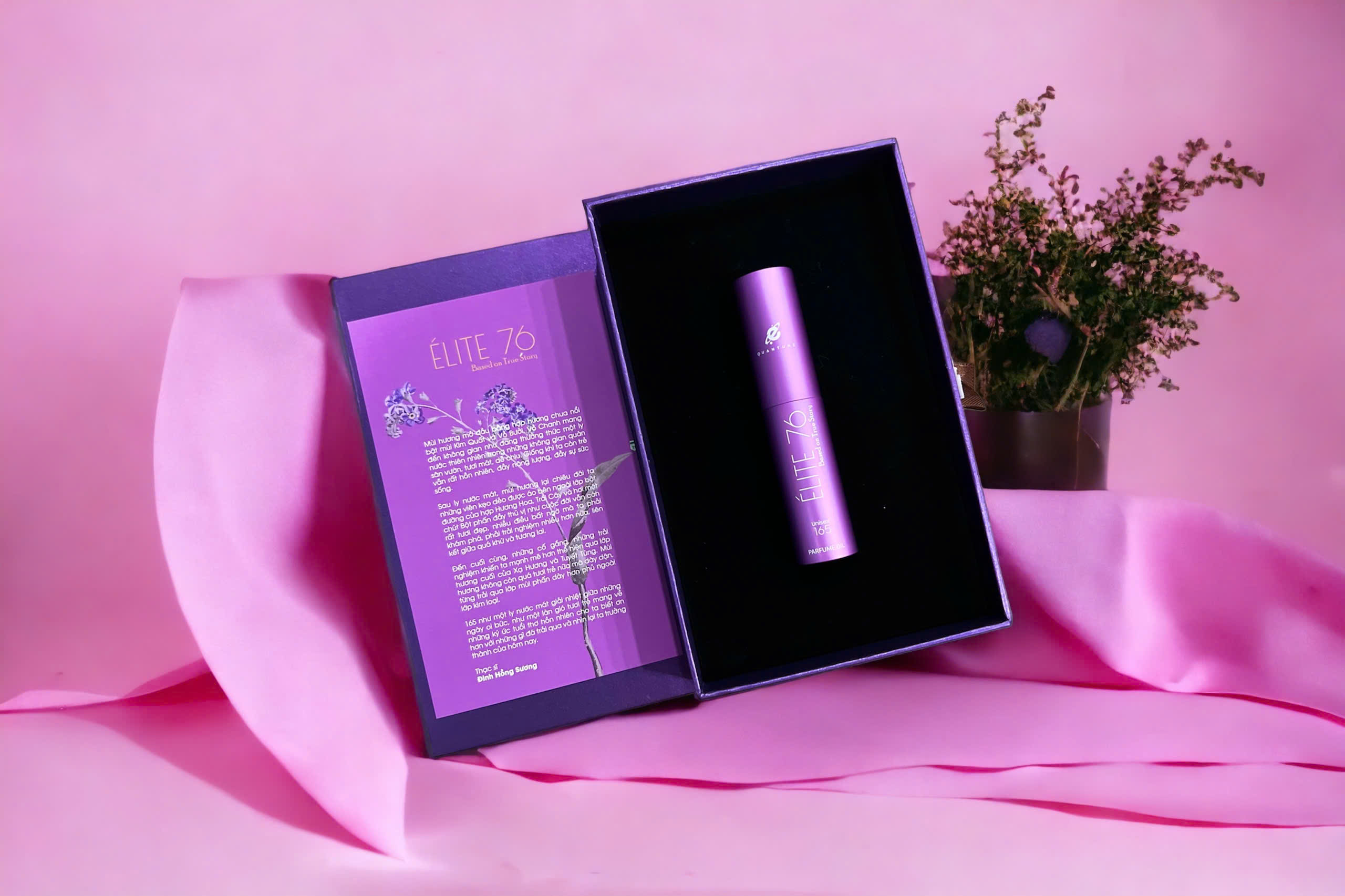 NƯỚC HOA ÉLITE76 VIOLET 165 ( màu tím ) - Ảnh 2