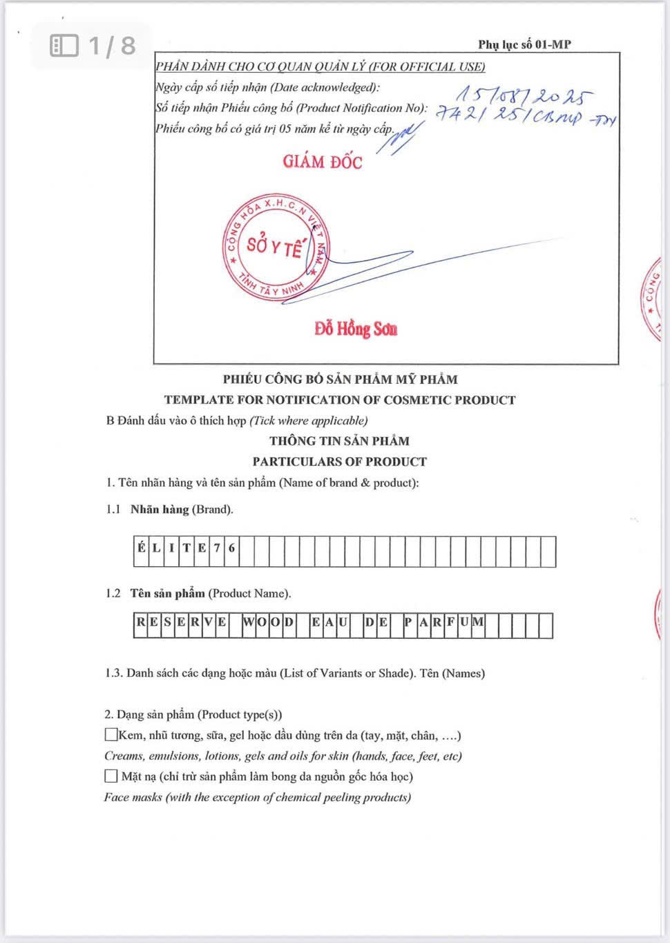 NƯỚC HOA ÉLITE76 BLACK ( màu đen ) - Ảnh 6