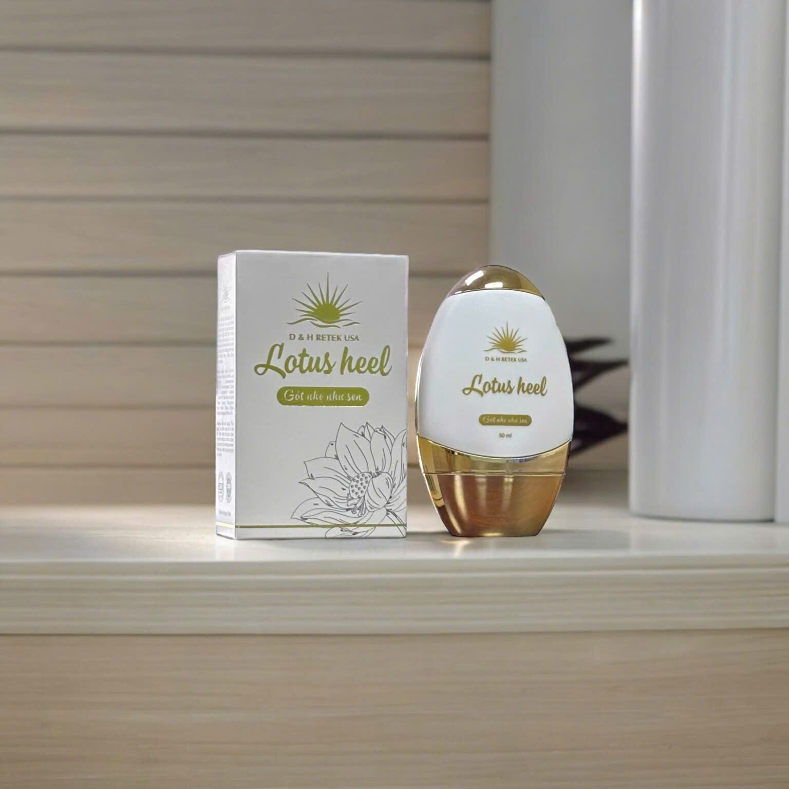 GÓT SEN LOTUS HEEL - Ảnh 3