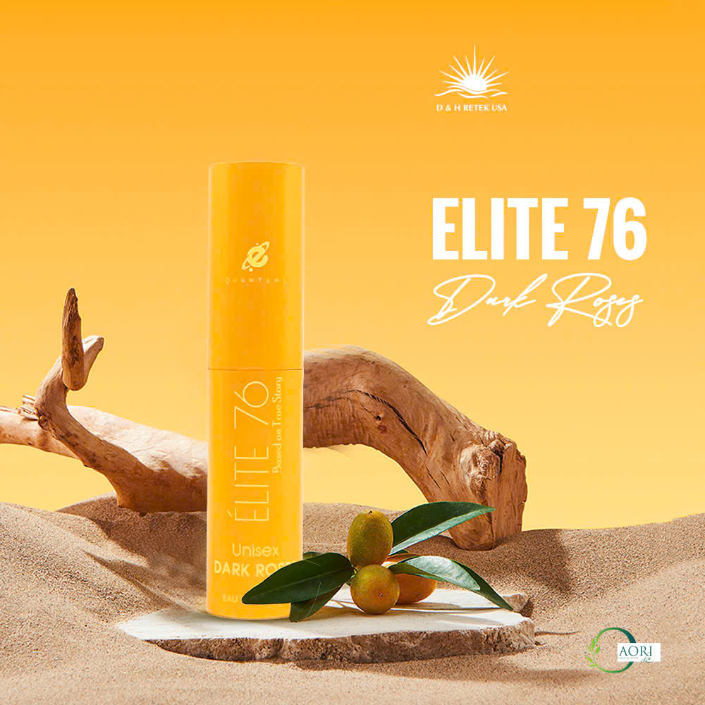 NƯỚC HOA ÉLITE76 DARK ROSES ( màu vàng )