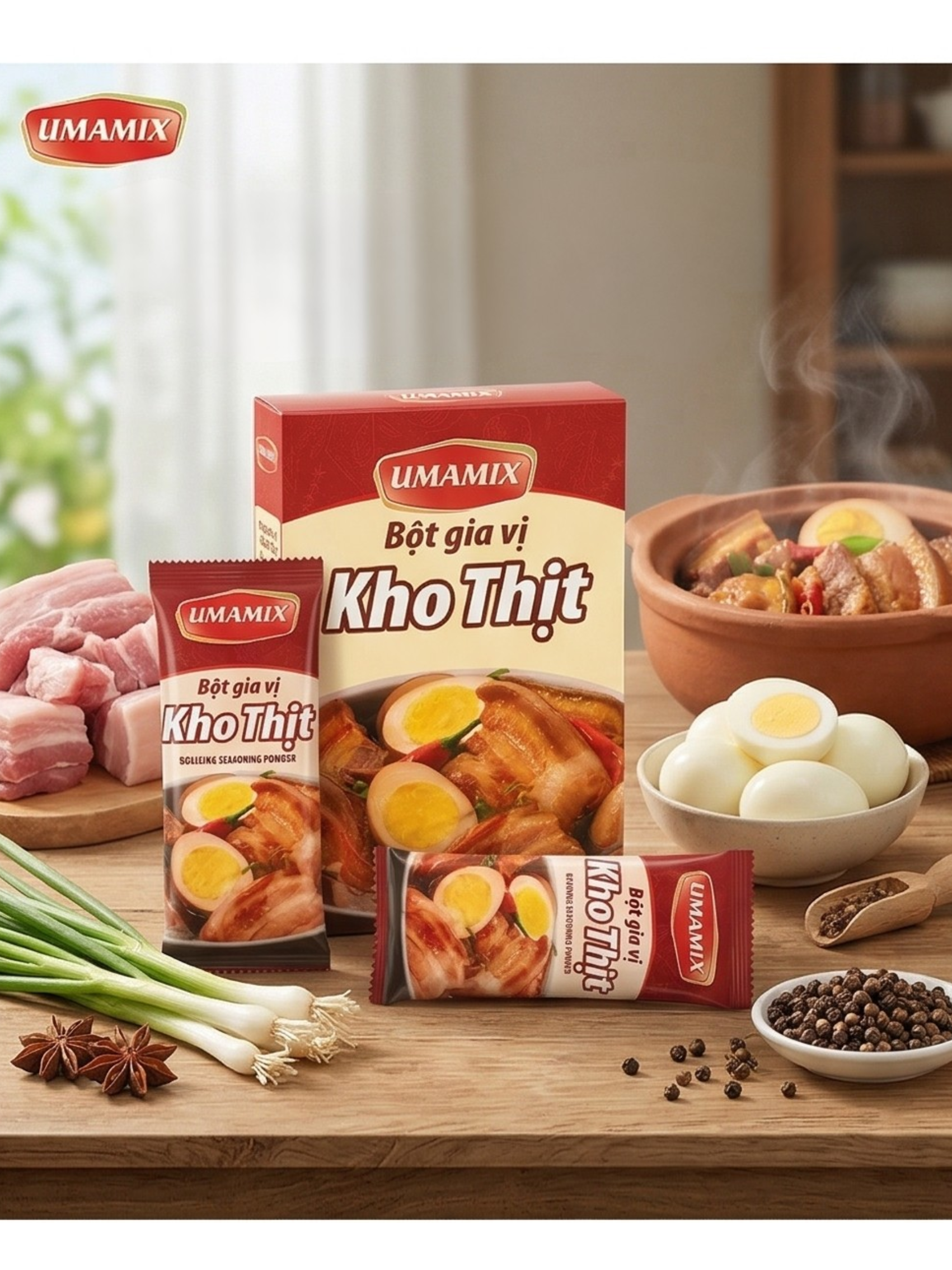UMAMIX BỘT GIA VỊ KHO THỊT (370g)